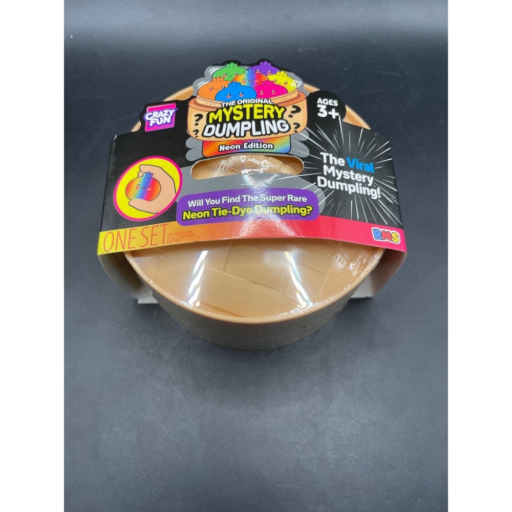 Crazy Fun The Original Mystery Dumpling Neon Edition Squishy Toy RMS US103-2502